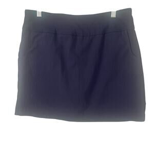 Zac & Rachel Navy Stretch Skort Sz 8